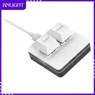 BNLIGHT Copy And Paste คีย์บอร์ด Hotswap 2ปุ่มสำหรับเกมสวิตช์จังหวะการวาด