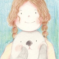 Maybe。動物好朋友似顏繪 客製人像畫