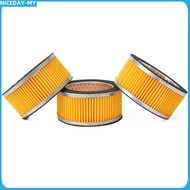 【Top-seller】3pcs Cylinder Shape Inside Dia Air Compressor Element Filter Assembly Spare Part