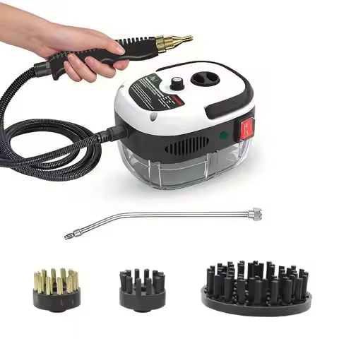 Portable Handheld Steam Cleaner with Brush Head High-Pressure Steam Cleaner Car Steaming Cleaner for