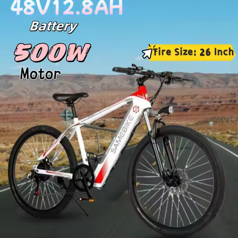 SAMEBIKE SH26II Electric Bicycle 350W 48V12.8AH Battery Urban Commuting Electric bike 26inch Thin Ti