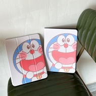 MD Doraemon iPad 10.2 7th 8th 9th 2019/2020/2021, MD protective case with pen slot air12 9.7 2017 2018 leather case mini4 soft case 11pro mini 56 10th generation