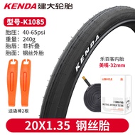 Jiantai ยางจักรยานพับ Kenda ยางนอก20นิ้ว1.5 1.75 1.95 2.1ยางนอก451