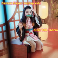 Demon Slayer cosplay kids Halloween Clothes kids cosplay Nezuko Butterfly Shinobu Tanjiro cosplay