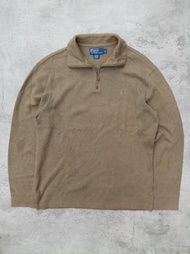 Halfzip polo ralph lauren | halfzip polo second | halfzip knitwear rajut pria old money casual forma