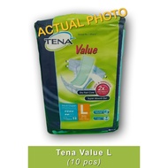 TENA Value Adult Diapers L (10 pcs) [SINGLE &amp; COMBO PACK]
