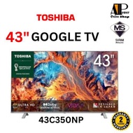 [Fast Shipping] Toshiba Full HD Android  / Smarts LED TV (43") 43C350NP / 43V31MP / 32V31MP