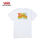 VANS RAINBOW VANS TEE - WHITE เสื้อยืด เสื้อยืดแวนส์ ผู้หญิง