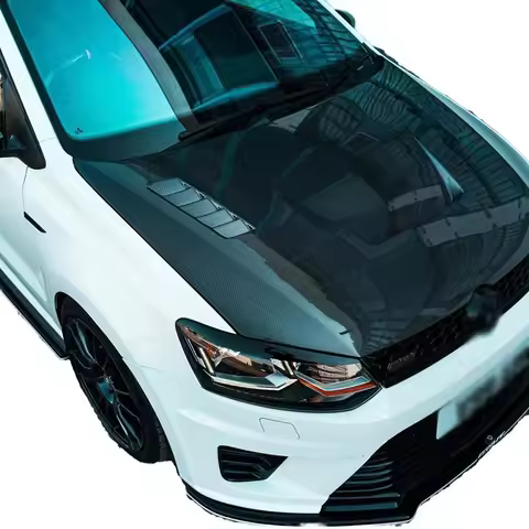 OEM Carbon Fiber Engine Hood for VW Polo MK5 V 5 GTI Body Kit gti
