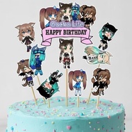 CUSTOM CAKE TOPPER BIRTHDAY TOPPER GACHA LIFE CAKE DECORATIONS/