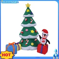 Inflatables Christmas Tree 5.9ft Lighted Inflatable Blow Up Holiday Party Outdoor Decorations EU EU 