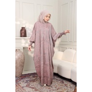 AVILUXE SEDRA ABAYA FREE SIZE FIT TILL 3XL KAIN SEJUK SANTURINI JACQUARD BREASTFEEDING FRIENDLY ELEG