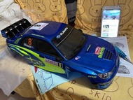 代上剛完成全新tamiya 田宮 雙星 1/10 掃把佬07 款上色RC車殼  合TT01 TT02  190mm 用