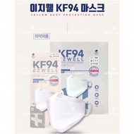 【1 Piece Only】EZWELL / KOREA LIFE 🇰🇷100% Original Made in Korea 🇰🇷 KF94 Premium Face Mask 4 Ply Individual Pack