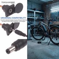 tianyuanggg DC2.1/ 2.5 Electric Bicycle Charging Head Li-on Battery Output Line 36V/48V Round Male A