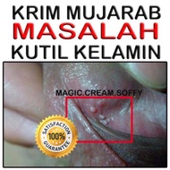 【In Stock】 Magic Cream Soffy Ubat Kutil Kelamin ~ Buang Kutil Di Kemaluan