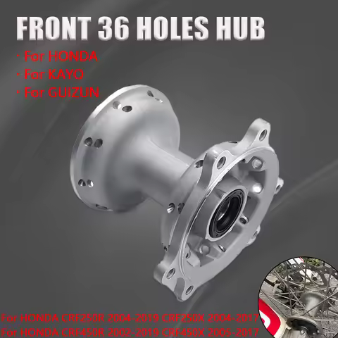 For HONDA 2004-2017 Motorcycle Front 36 Holes Hub Wheel Rims Aluminum Shot Blasting CRF250R CRF250X 