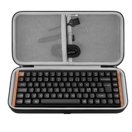 Geekria 75% Keyboard Case, Hard Shell Travel Carry Bag for 84-Key Portable Keyboards, Compatible wit