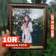 10R BROWN CARVED FRAME BLACK GOLD 10R CARVED FRAME/ 10R BLACK GOLD CARVED FRAME/ photo frame