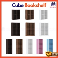 (8.8)Cube Bookshelf, Rak Buku, Book Shelf Rack, Almari Buku(CB002)