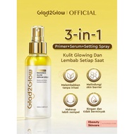 Glad2Glow White Truffle Radiance Glow Serum Spray 100ml Glass-Skin Glow in 1 spray Brightens & Prote