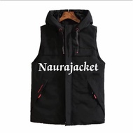 Thick men's vest/men's hooded vest/cool men's vest