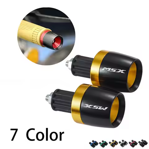 Motorcycle Handlebar Grips Cap Plug For Honda Grom125 MSX125 MSX125SF Grom 125 MSX 125 125SF Z125 MO