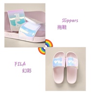 🌈 Fila Slide Slippers (Pink) EU37 / Fila 幻彩拖鞋 (粉紅)