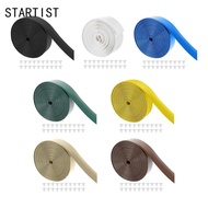 [STARTIST] Vinyl Garden Chair Repair Strap Rivets Durable PVC Strips Outdoor Replacement Band Lawn C