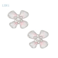 LIDU1 Shimmering Flower Ear Hook Accessory for FreeClip 1 2 Earbuds Personalization