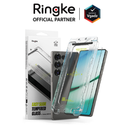 Ringke - ฟิล์มกระจกสำหรับ Galaxy S25 Plus / S25 Ultra รุ่น Easy Slide Tempered Glass (ฟิล์ม 2 แผ่น)