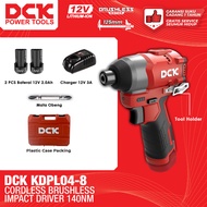 DCK KDPL04-8 Cordless Brushless Impact Driver / Mesin Obeng Baterai Brushless / Obeng Impact Baterai