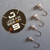Jig Hook Sinker For Soft Plastic Bait Mata Kail Umpan Soft Plastik Worm 5gram 7gram 10gram 12gram
