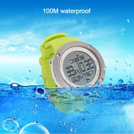 SUNROAD scuba diving digital sports watch computer safety depth 100M waterproof military compass alt