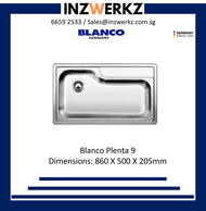 Blanco Plenta 9 Kitchen Sink
