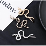 Personalized fashion word hairpin alternative hair accessories snake-shaped hairpin