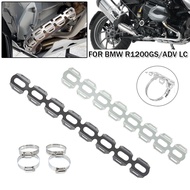 Motorcycle Exhaust Pipe Header Wrap Water Cooled Heat Shield Guard Cover For R1200GS R1250GS F700GS 
