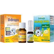 Ddrops Liquid Vitamin A 1200 IU Vitamin D3 400 IU - For Baby 0 Days to 1 Year Babys food supplement