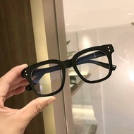 Anti Blue Light K-Pop Glasses Frame Ladies Man Anti-blue Light Black Specs