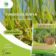 fungisida surya anti potong leher pada padi obat padi Fungisida Pembasmi Kresek Potong Leher