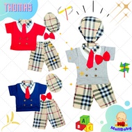 Baby Boy Clothes Set 6-12 Months Tuxedo Travel Party Invitation Vest Tie 1 Year Old Baby Boy 1 Year