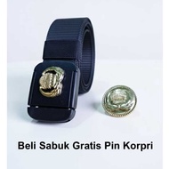 Korpri belt Korpri belt + Korpri Pin Korpri panding belt lolos airport asn belt
