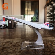 British Airways Concorde Airplane Model Diecast Metal Airliner Aircraft Toy Aviation Collectibles