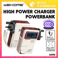 WEKOME Original 3C Powerbank CCC High Power Space Series 15000mAh Fast Charging Laptop With Plug Dua