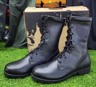 รองเท้าคอมแบท โรเสิรท์ Ranger Rosearh พื้น ALTAMA ทรงR รองเท้าทหาร เดินป่า หนังวัวแท้ ขัดมัน