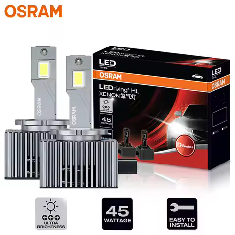 OSRAM LED D1S D1R D3S D3R LEDriving XENON HID Car Head Lamps 45W Bright 6000K White LED Canbus Bulbs