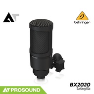 Behringer BX2020 ไมค์บันทึกเสียง ไมค์สตูดิโอ ไมค์คอนเดนเซอร์ รูปแบบการรับเสียง Cardioid AT Prosound