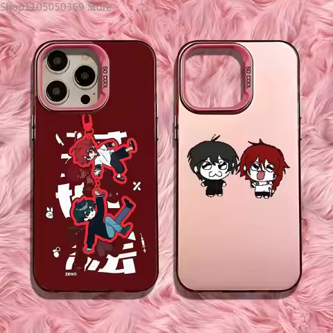 Zeno Remake Phone Case For iPhone 17,16,15,14,13,12,11,Pro,Max,Plus,Mini,Air,SE4 Pink Matte Hard Bum