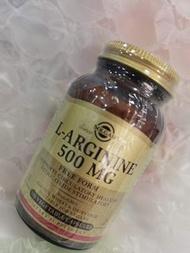 SOLGAR L-ARGININE 500mg左旋精氨酸100粒膠囊