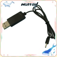 MURRAY USB Charger Cable Charger, Black ABS Lipo Battery Charger Line, Portable Lithium Battery Quad